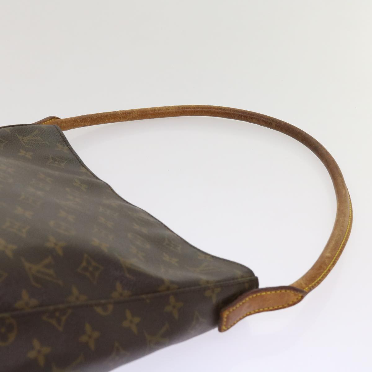 LOUIS VUITTON Monogram Looping GM Shoulder Bag M51145 LV 64434