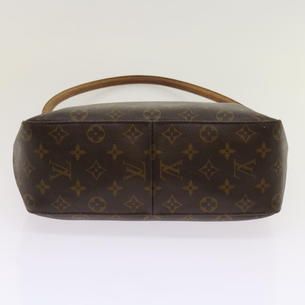 LOUIS VUITTON Monogram Looping GM Shoulder Bag M51145 LV 64435