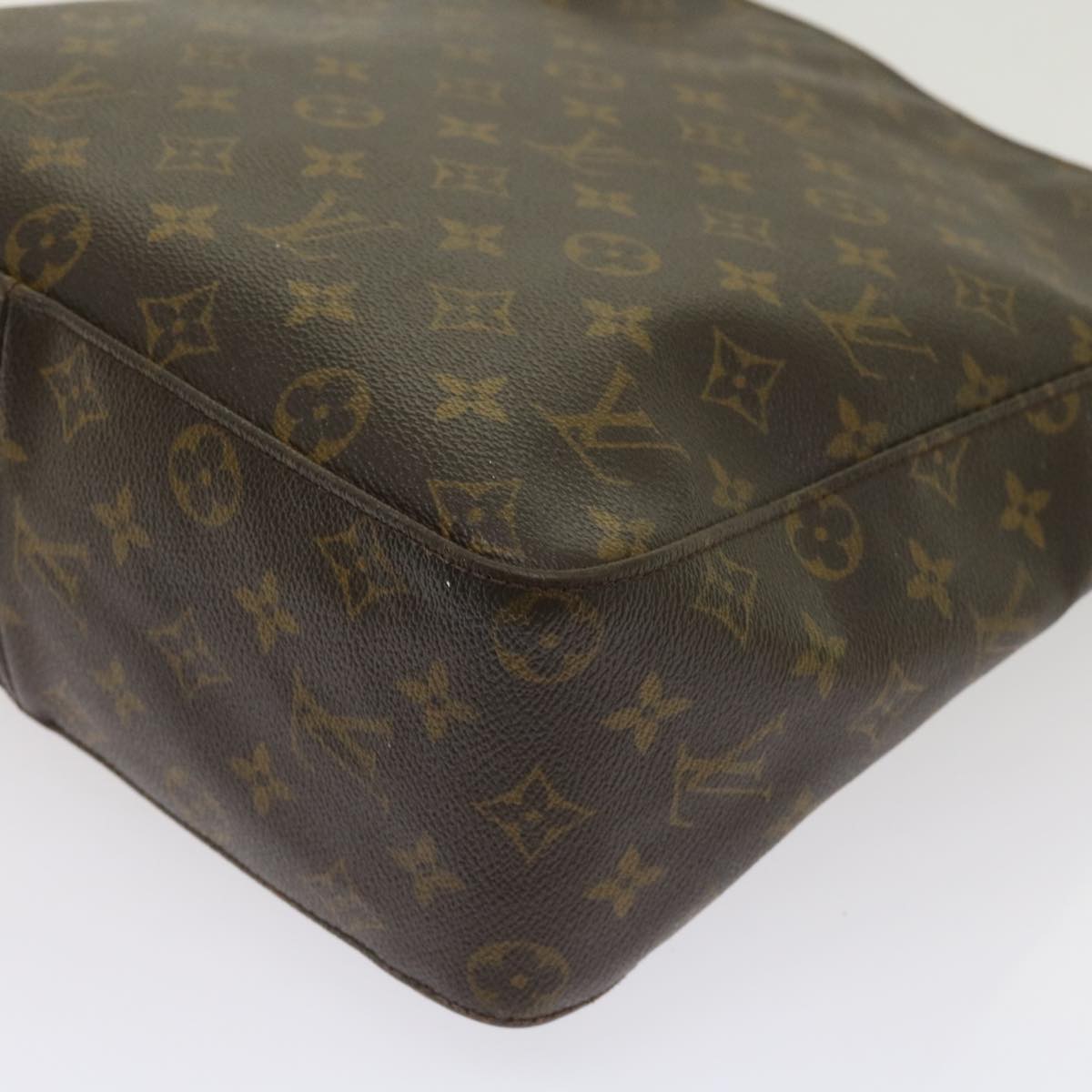 LOUIS VUITTON Monogram Looping GM Shoulder Bag M51145 LV 64435