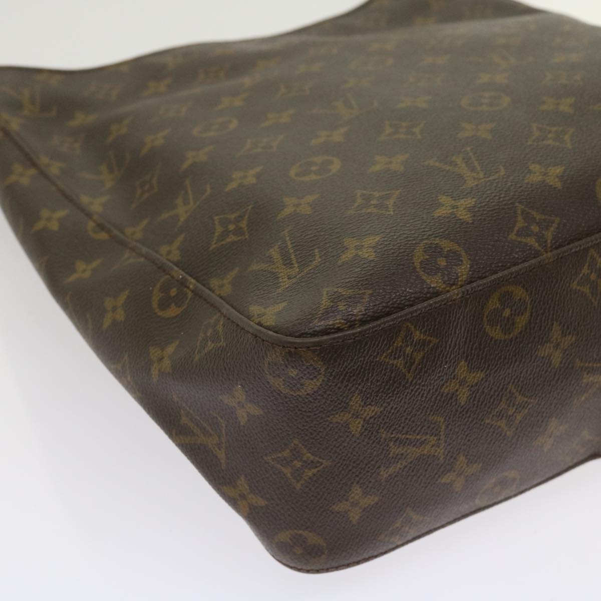 LOUIS VUITTON Monogram Looping GM Shoulder Bag M51145 LV 64435