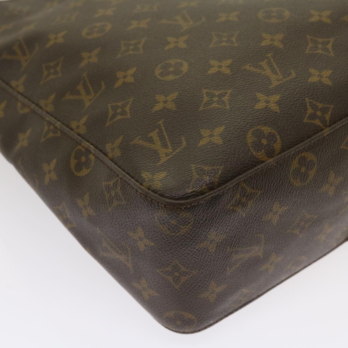 LOUIS VUITTON Monogram Looping GM Shoulder Bag M51145 LV 64435