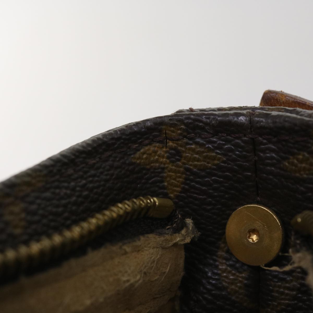 LOUIS VUITTON Monogram Looping GM Shoulder Bag M51145 LV 64435