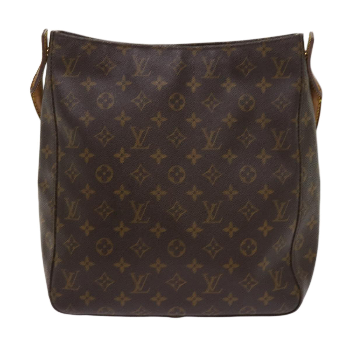 LOUIS VUITTON Monogram Looping GM Shoulder Bag M51145 LV 64435