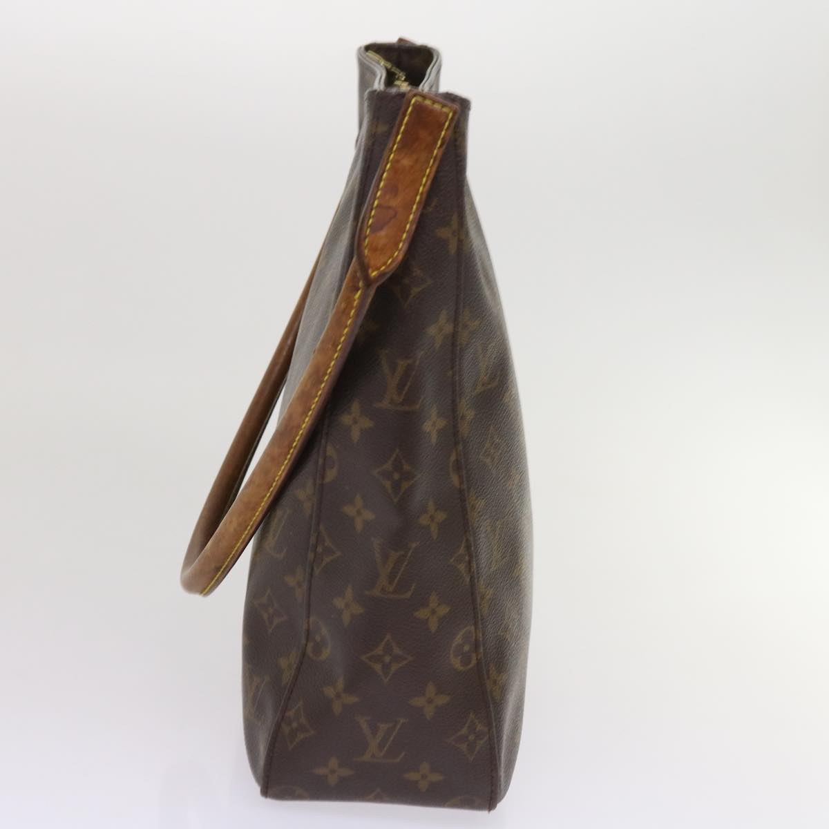 LOUIS VUITTON Monogram Looping GM Shoulder Bag M51145 LV 64435