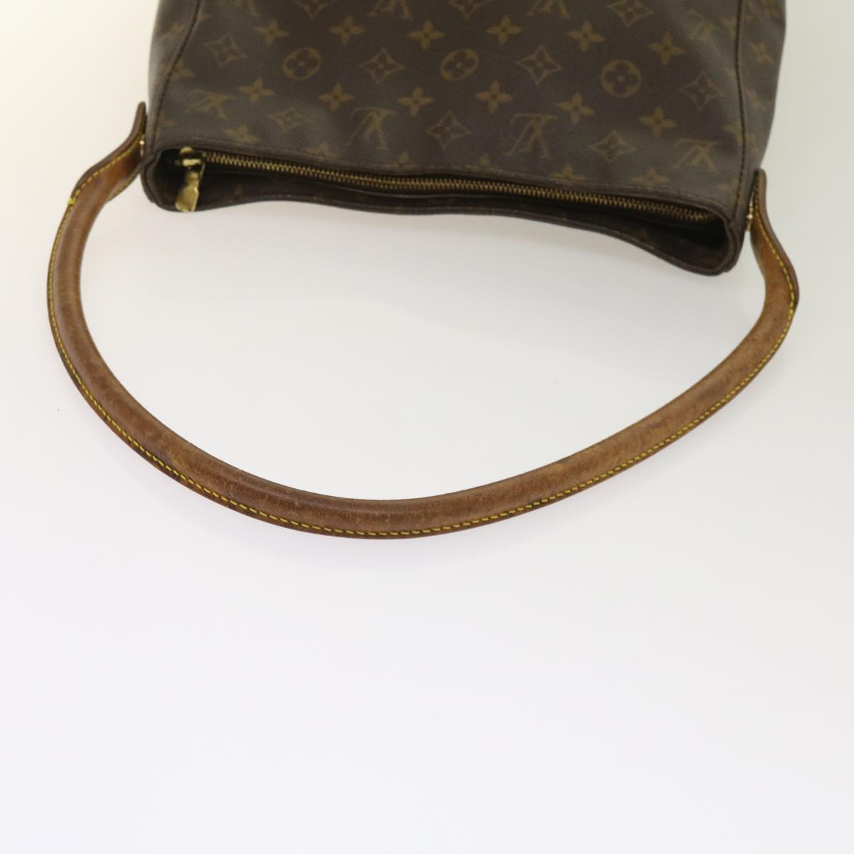 LOUIS VUITTON Monogram Looping GM Shoulder Bag M51145 LV 64435