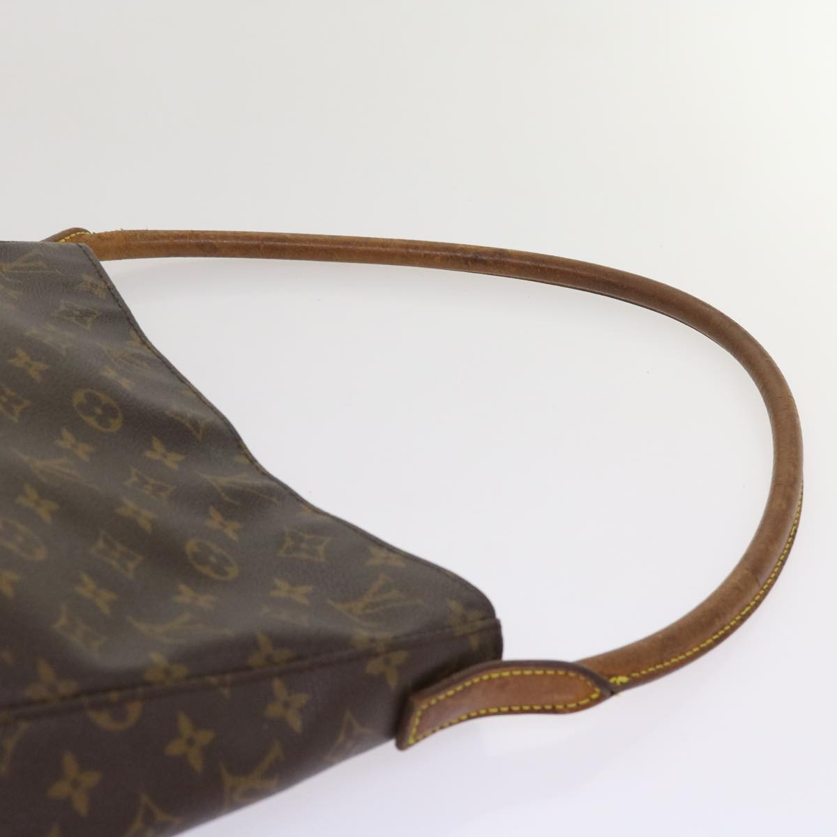 LOUIS VUITTON Monogram Looping GM Shoulder Bag M51145 LV 64435