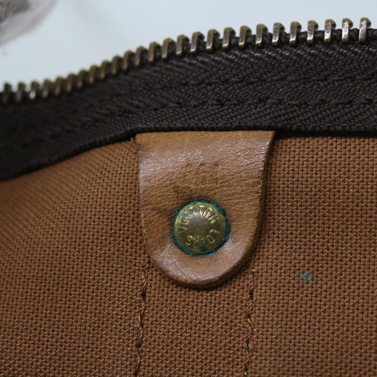 LOUIS VUITTON Monogram Keepall 45 Boston Bag M41428 LV 64450