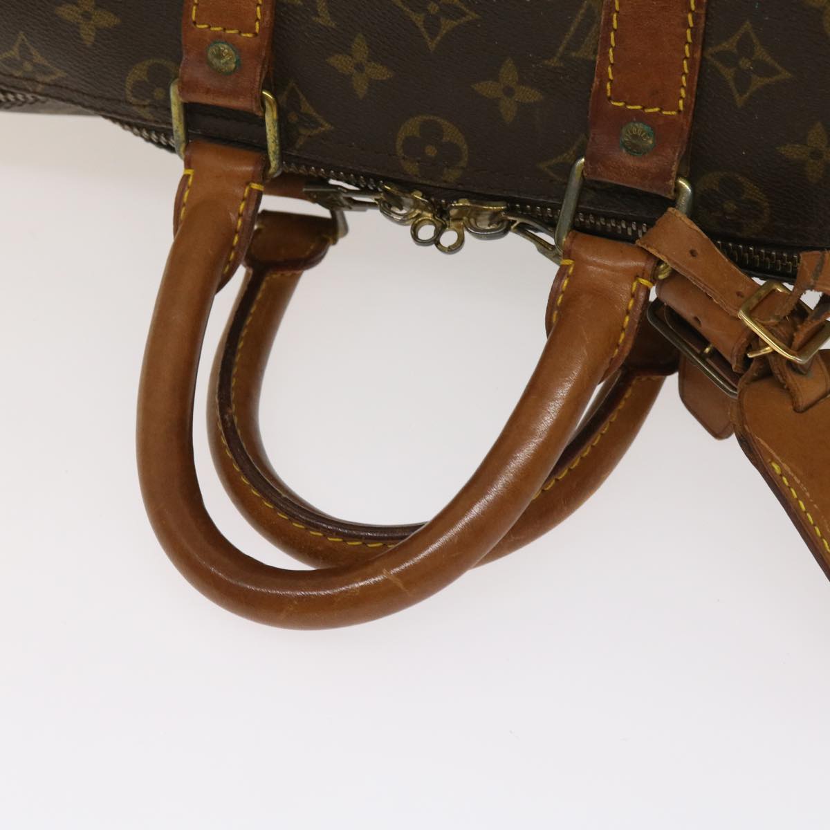 LOUIS VUITTON Monogram Keepall 45 Boston Bag M41428 LV 64450