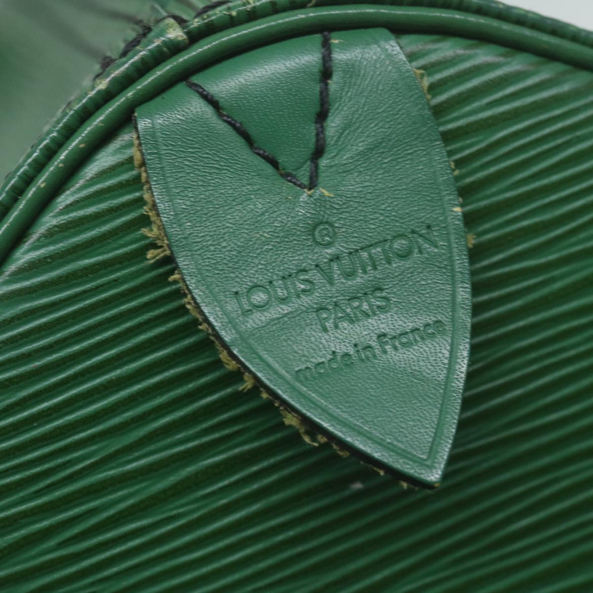 LOUIS VUITTON Epi Speedy 40 Hand Bag Borneo Green M42984 LV 64465