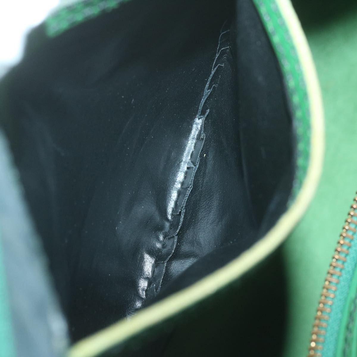 LOUIS VUITTON Epi Speedy 40 Hand Bag Borneo Green M42984 LV 64465