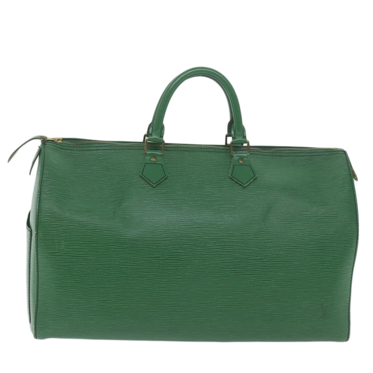 LOUIS VUITTON Epi Speedy 40 Hand Bag Borneo Green M42984 LV 64465