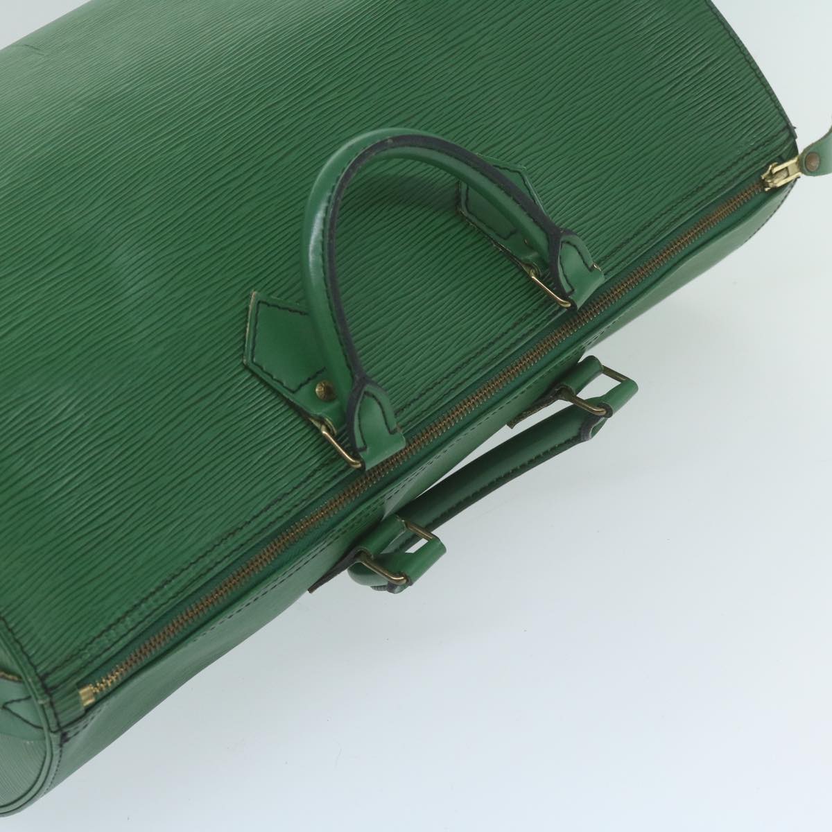LOUIS VUITTON Epi Speedy 40 Hand Bag Borneo Green M42984 LV 64465