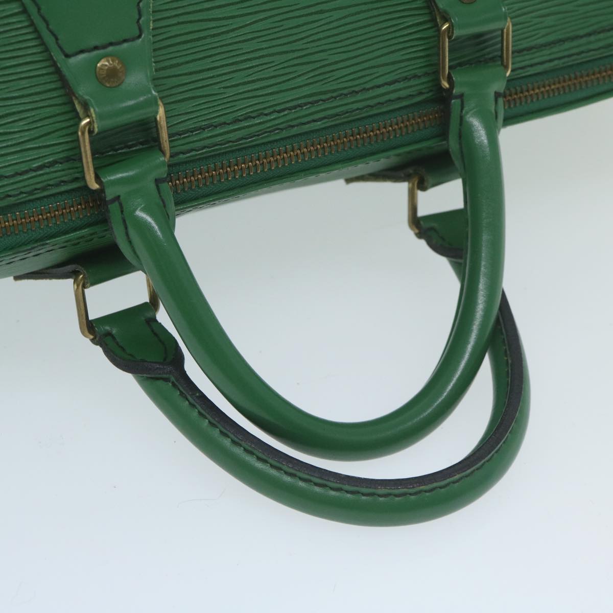 LOUIS VUITTON Epi Speedy 40 Hand Bag Borneo Green M42984 LV 64465