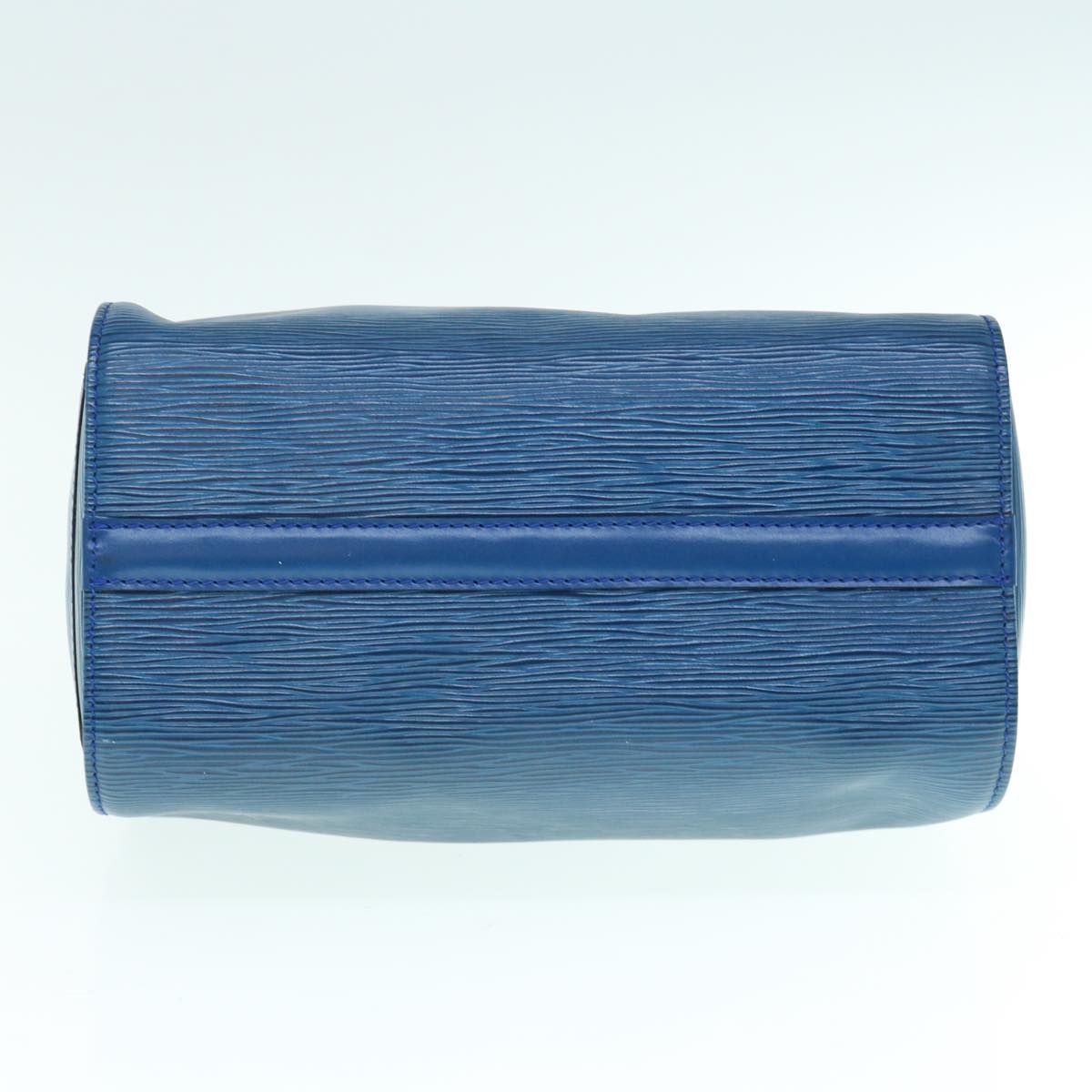 LOUIS VUITTON Epi Speedy 25 Hand Bag Toledo Blue M43015 LV 64466