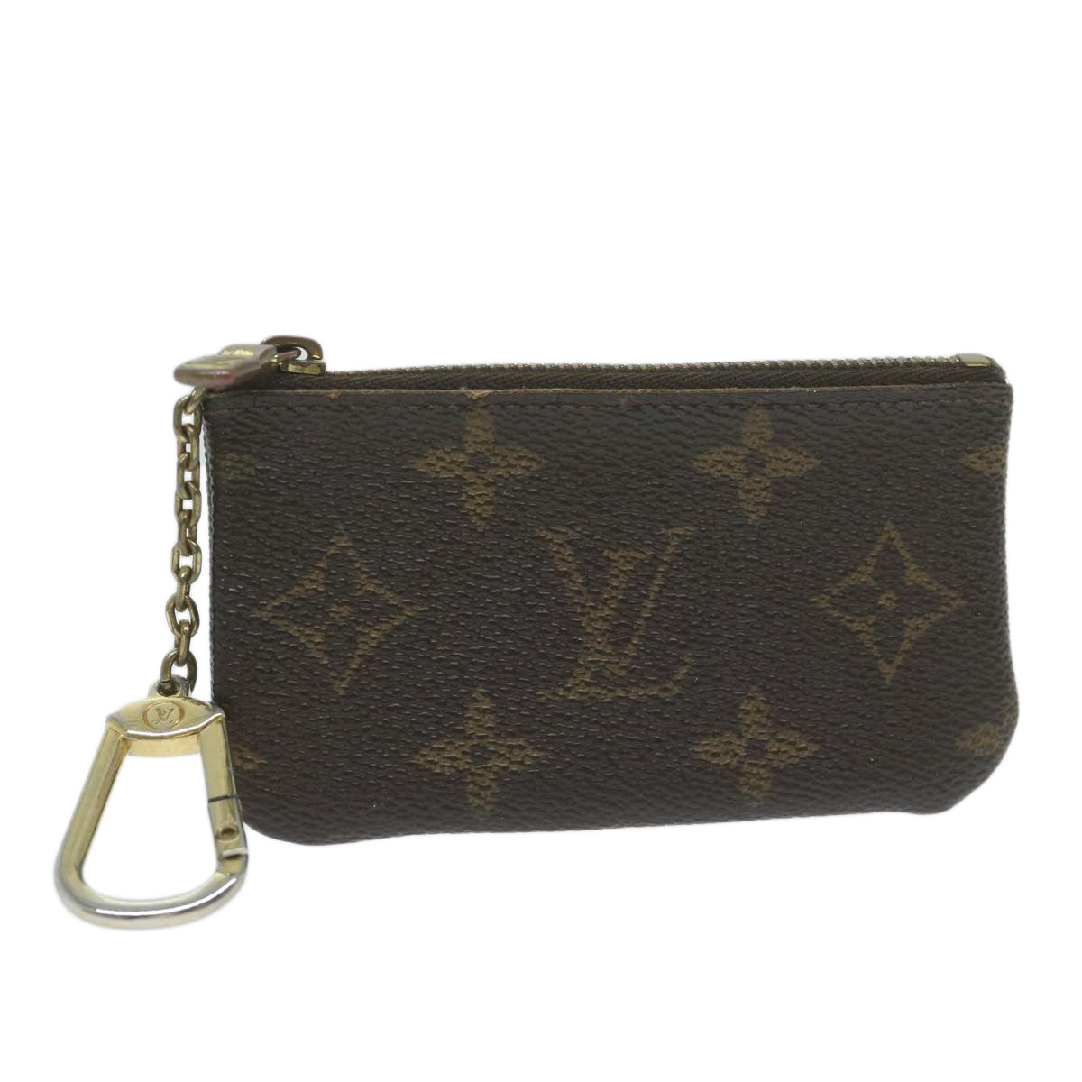 LOUIS VUITTON Monogram Pochette Cles Coin Purse M62650 LV 64509