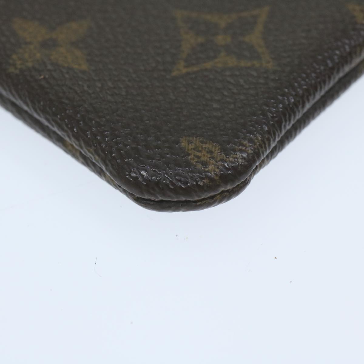 LOUIS VUITTON Monogram Pochette Cles Coin Purse M62650 LV 64509