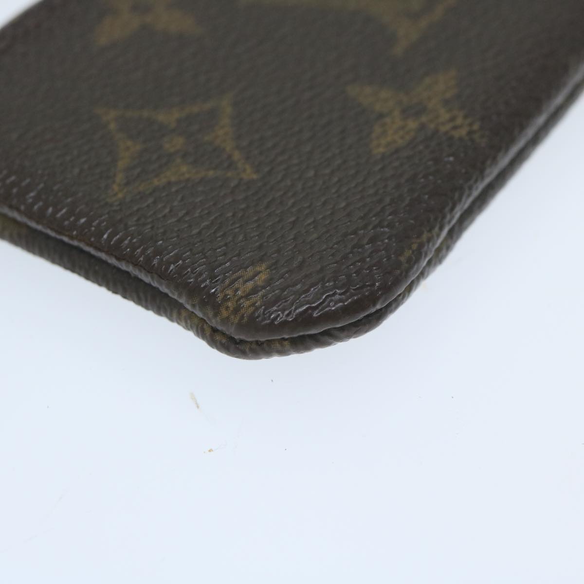 LOUIS VUITTON Monogram Pochette Cles Coin Purse M62650 LV 64509