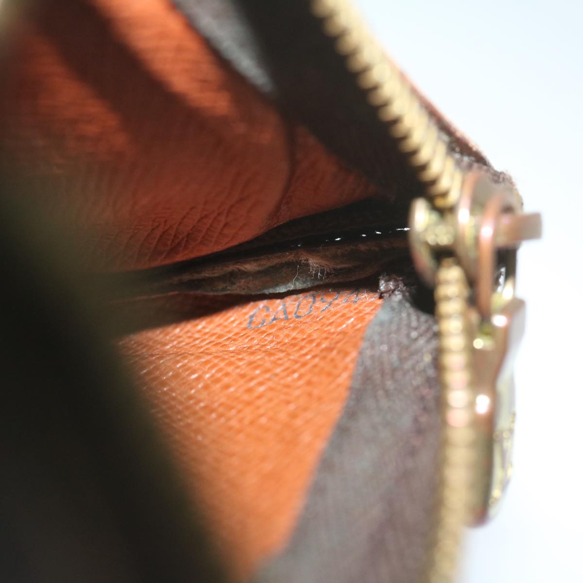 LOUIS VUITTON Monogram Pochette Cles Coin Purse M62650 LV 64509