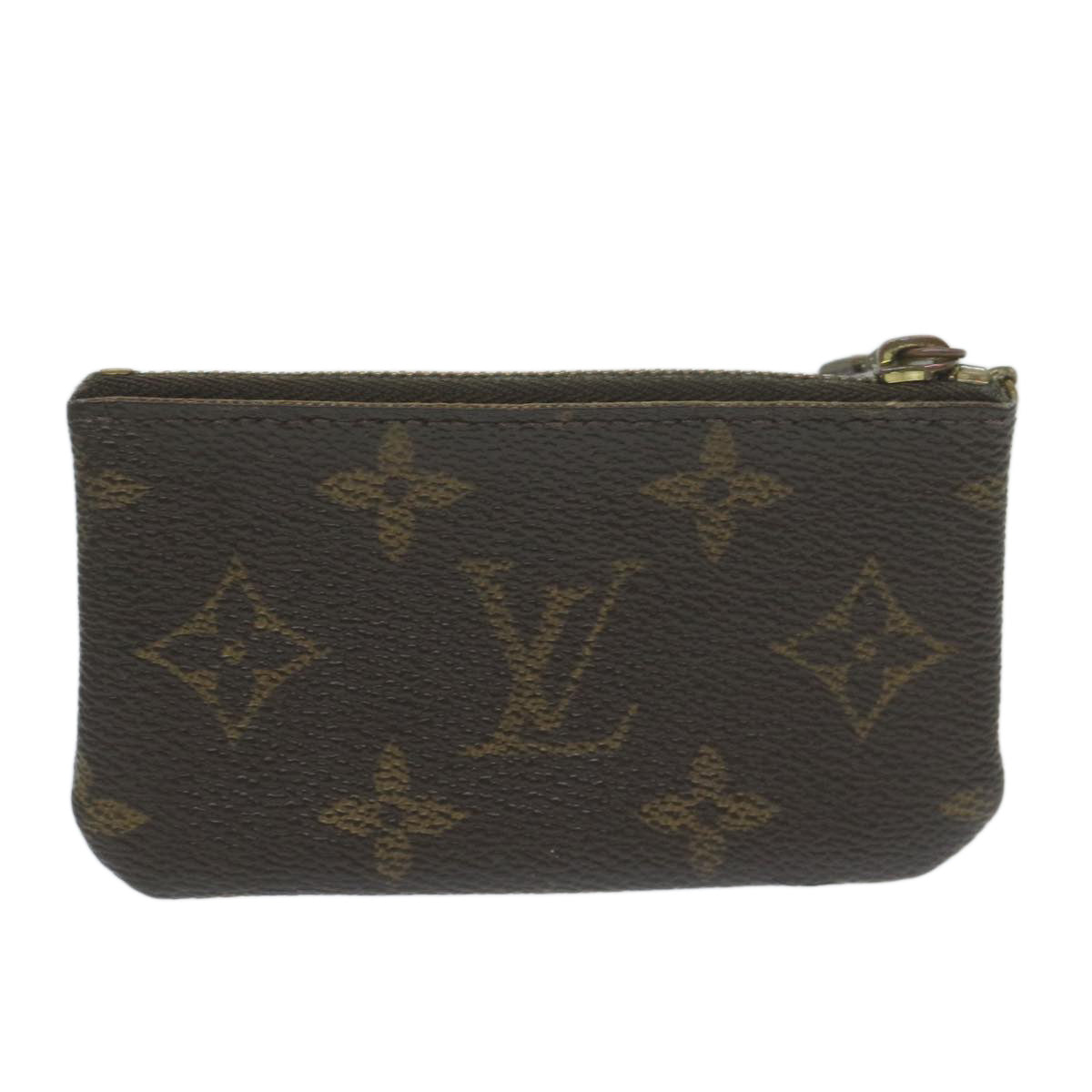 LOUIS VUITTON Monogram Pochette Cles Coin Purse M62650 LV 64509