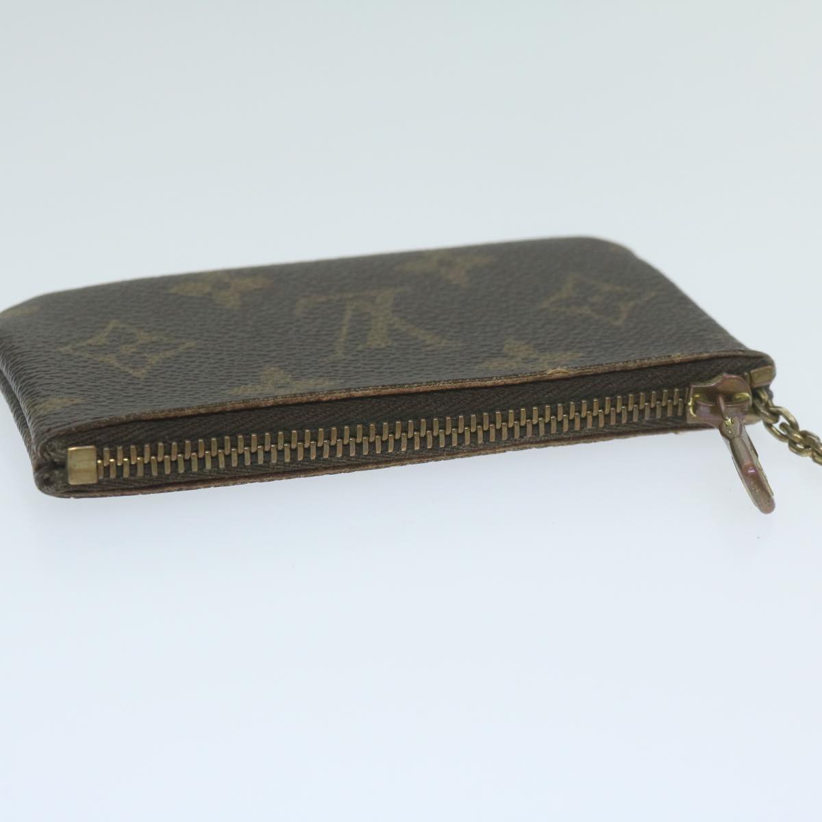 LOUIS VUITTON Monogram Pochette Cles Coin Purse M62650 LV 64509