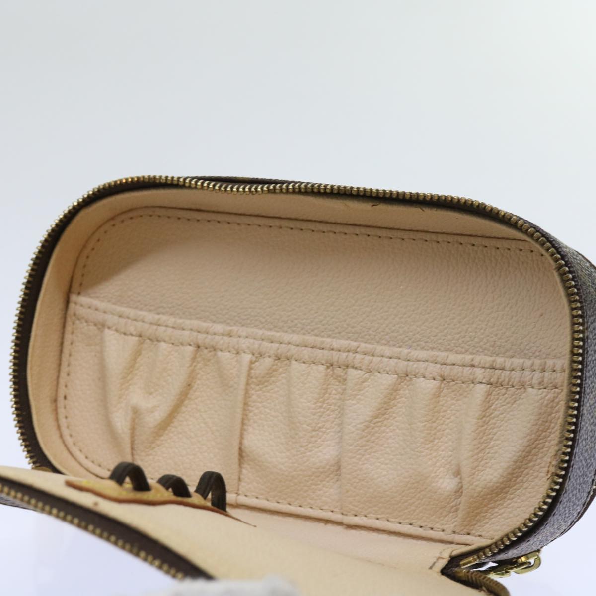 LOUIS VUITTON Monogram Trousse Brush PM Cosmetic Pouch M47510 LV 64516