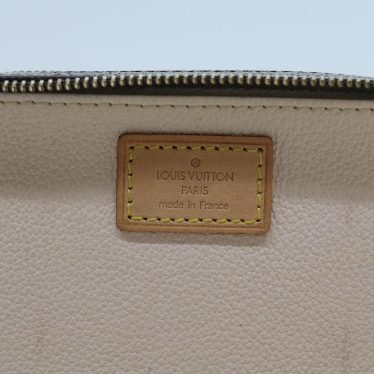 LOUIS VUITTON Monogram Trousse Brush PM Cosmetic Pouch M47510 LV 64516