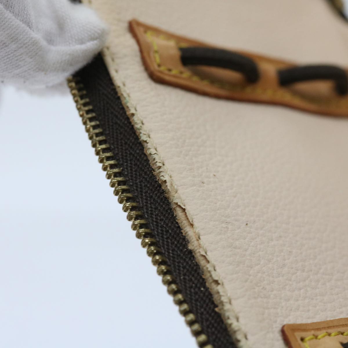 LOUIS VUITTON Monogram Trousse Brush PM Cosmetic Pouch M47510 LV 64516