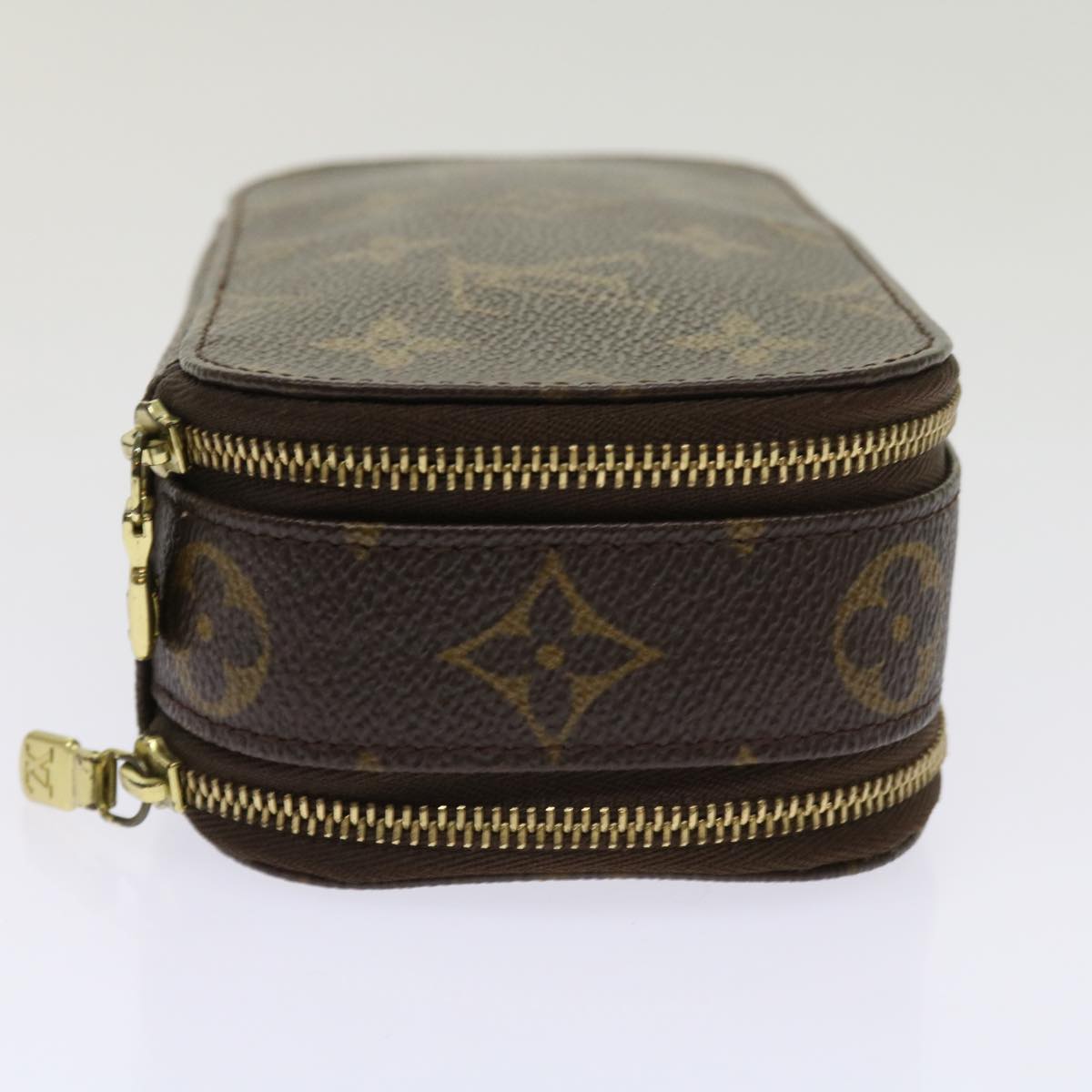 LOUIS VUITTON Monogram Trousse Brush PM Cosmetic Pouch M47510 LV 64516