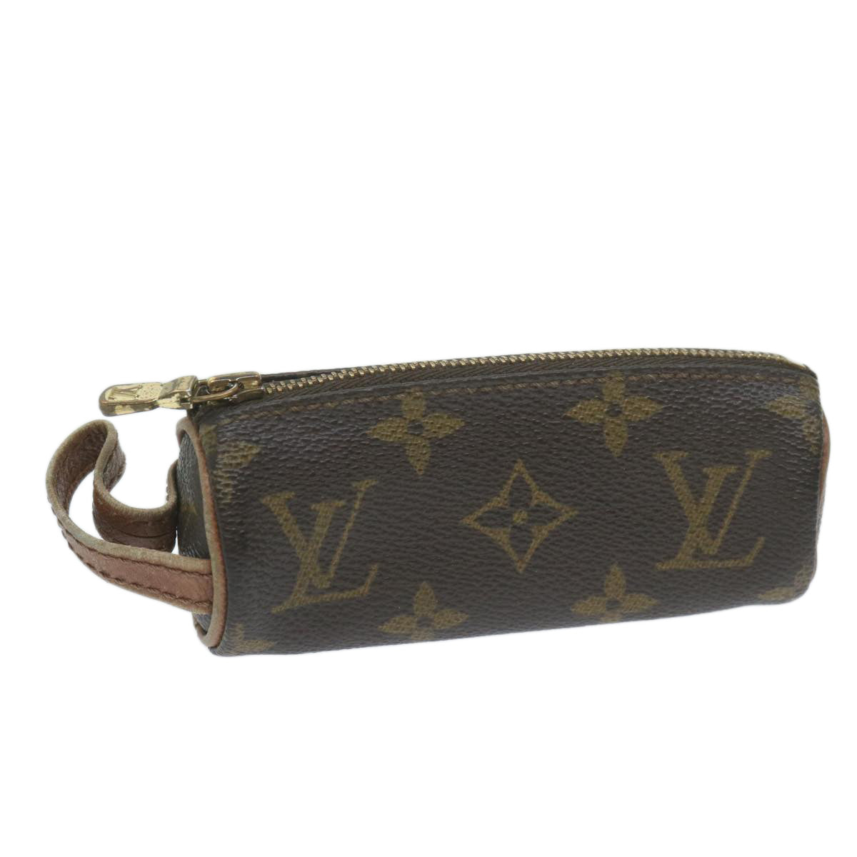 LOUIS VUITTON Monogram Etui 3 Ball de Golf Pouch M58249 LV 64521