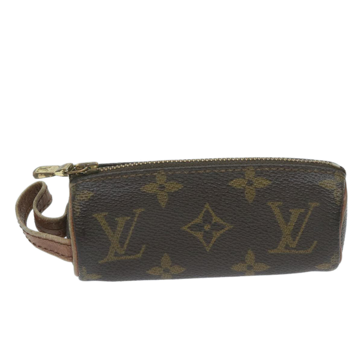 LOUIS VUITTON Monogram Etui 3 Ball de Golf Pouch M58249 LV 64521