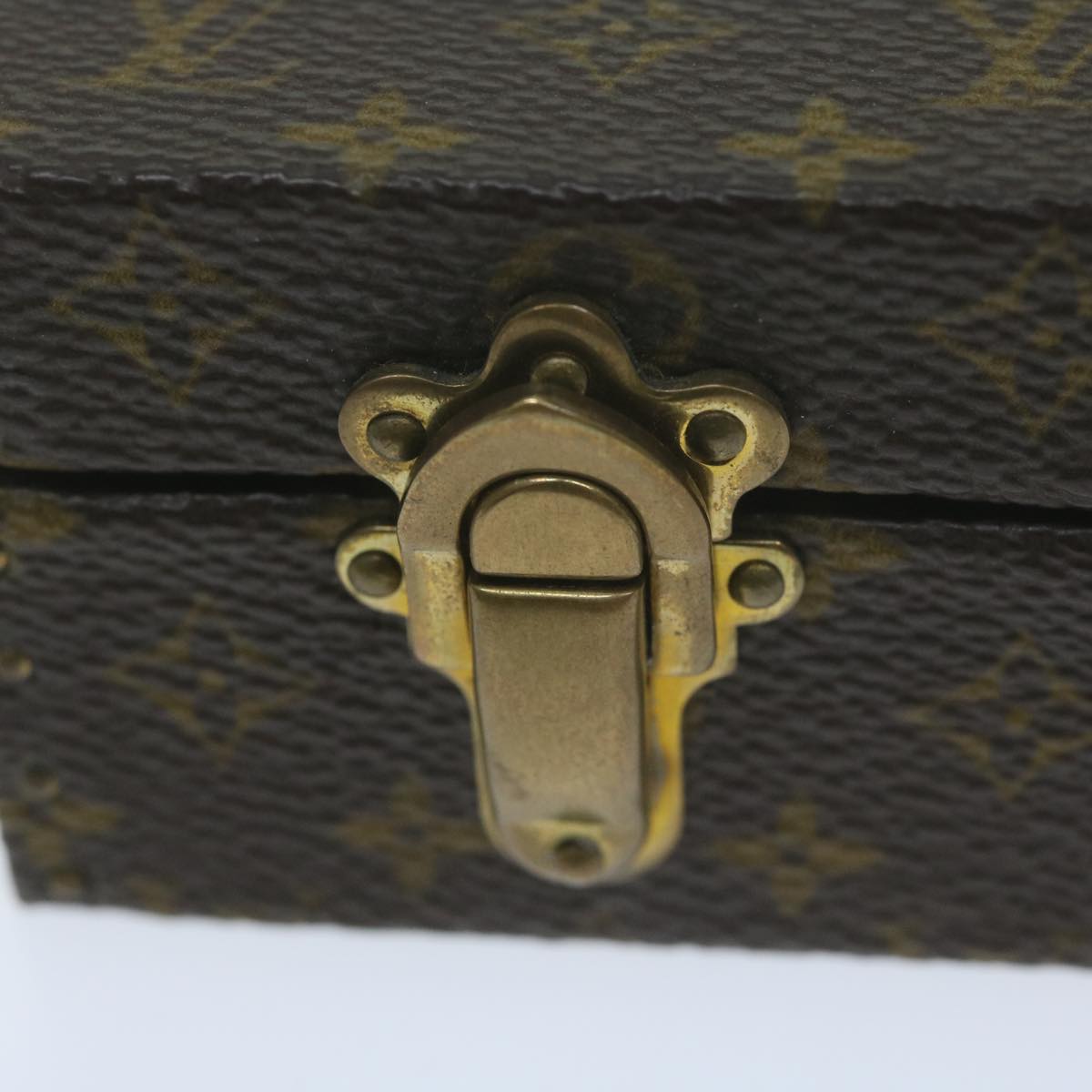 LOUIS VUITTON Monogram Eccrine Declaration Jewelry Box M21010 LV 64523A