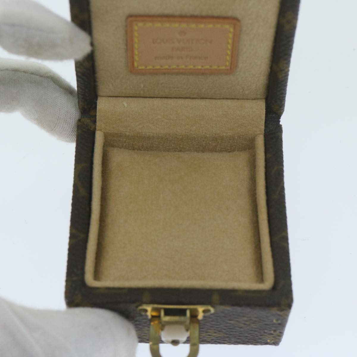 LOUIS VUITTON Monogram Eccrine Declaration Jewelry Box M21010 LV 64523A