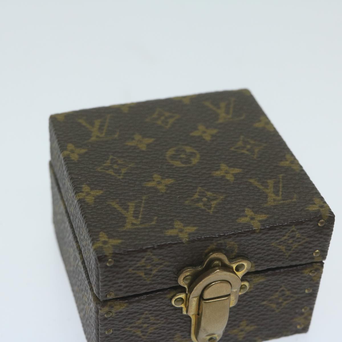 LOUIS VUITTON Monogram Eccrine Declaration Jewelry Box M21010 LV 64523A