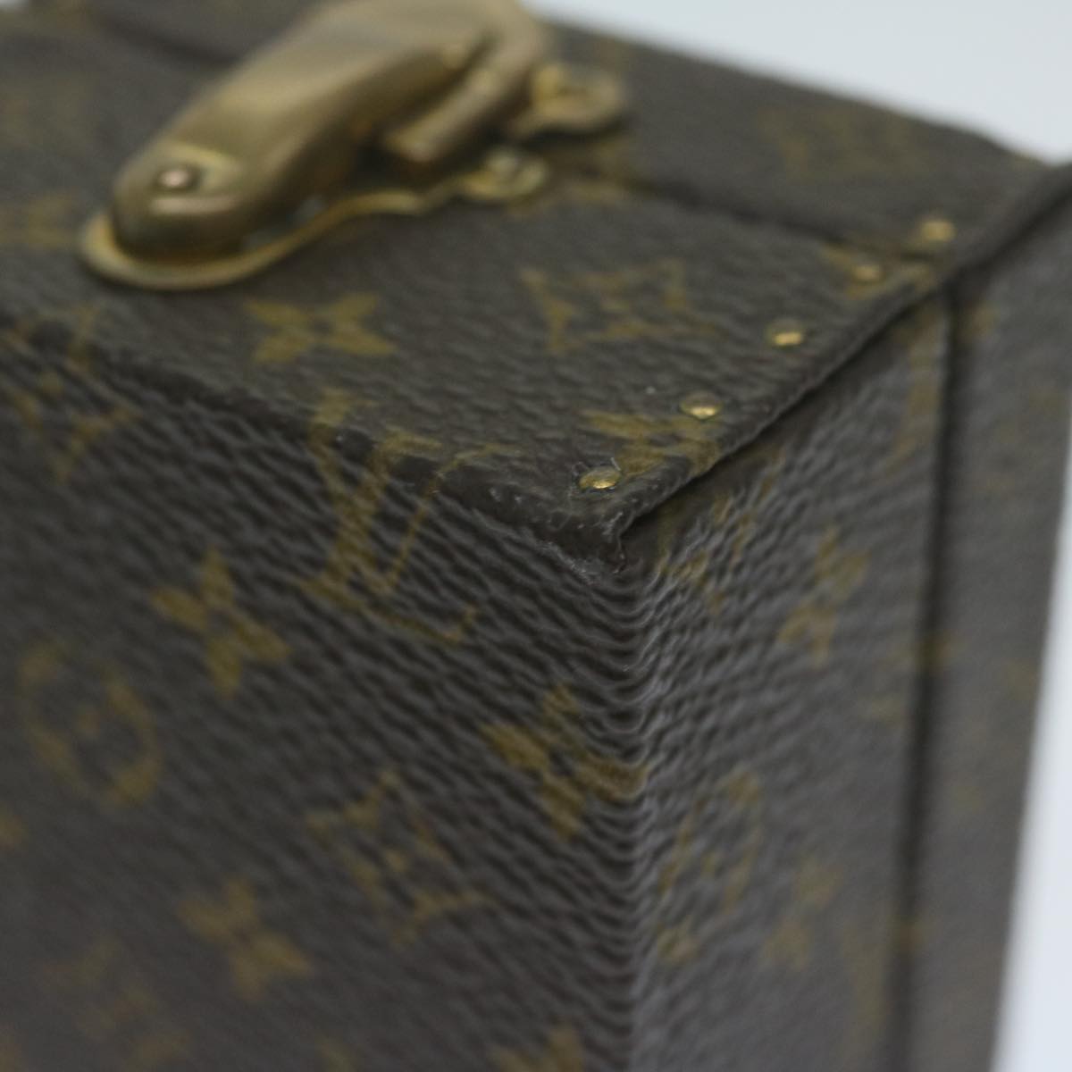 LOUIS VUITTON Monogram Eccrine Declaration Jewelry Box M21010 LV 64523A