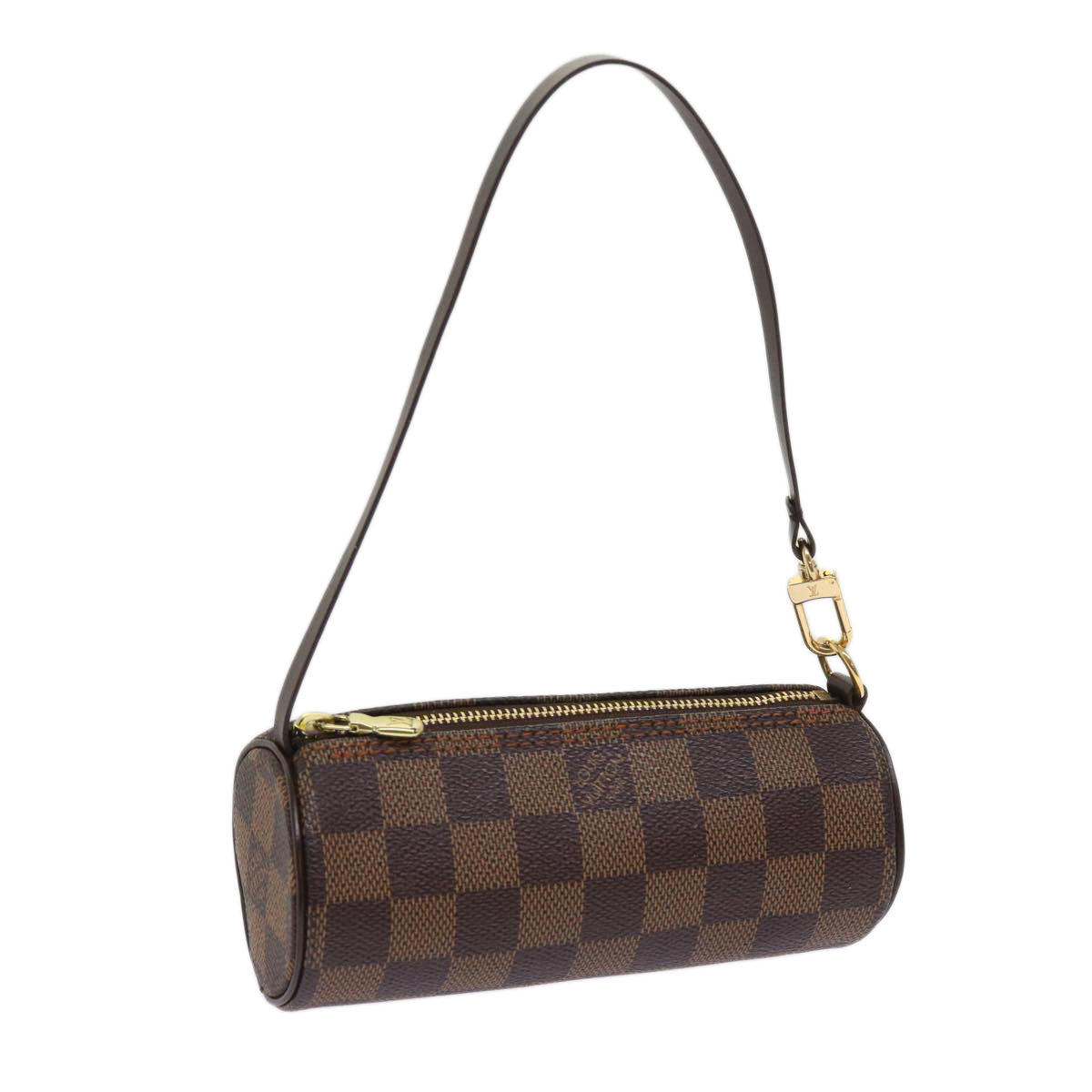 LOUIS VUITTON Damier Ebene Papillon Pouch LV 64524A