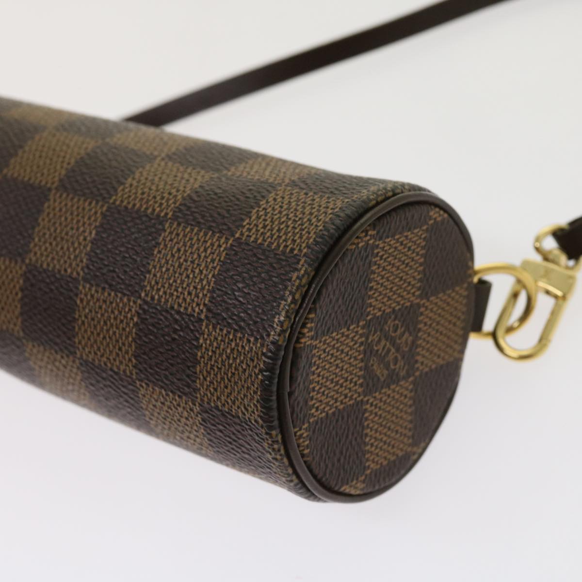 LOUIS VUITTON Damier Ebene Papillon Pouch LV 64524A