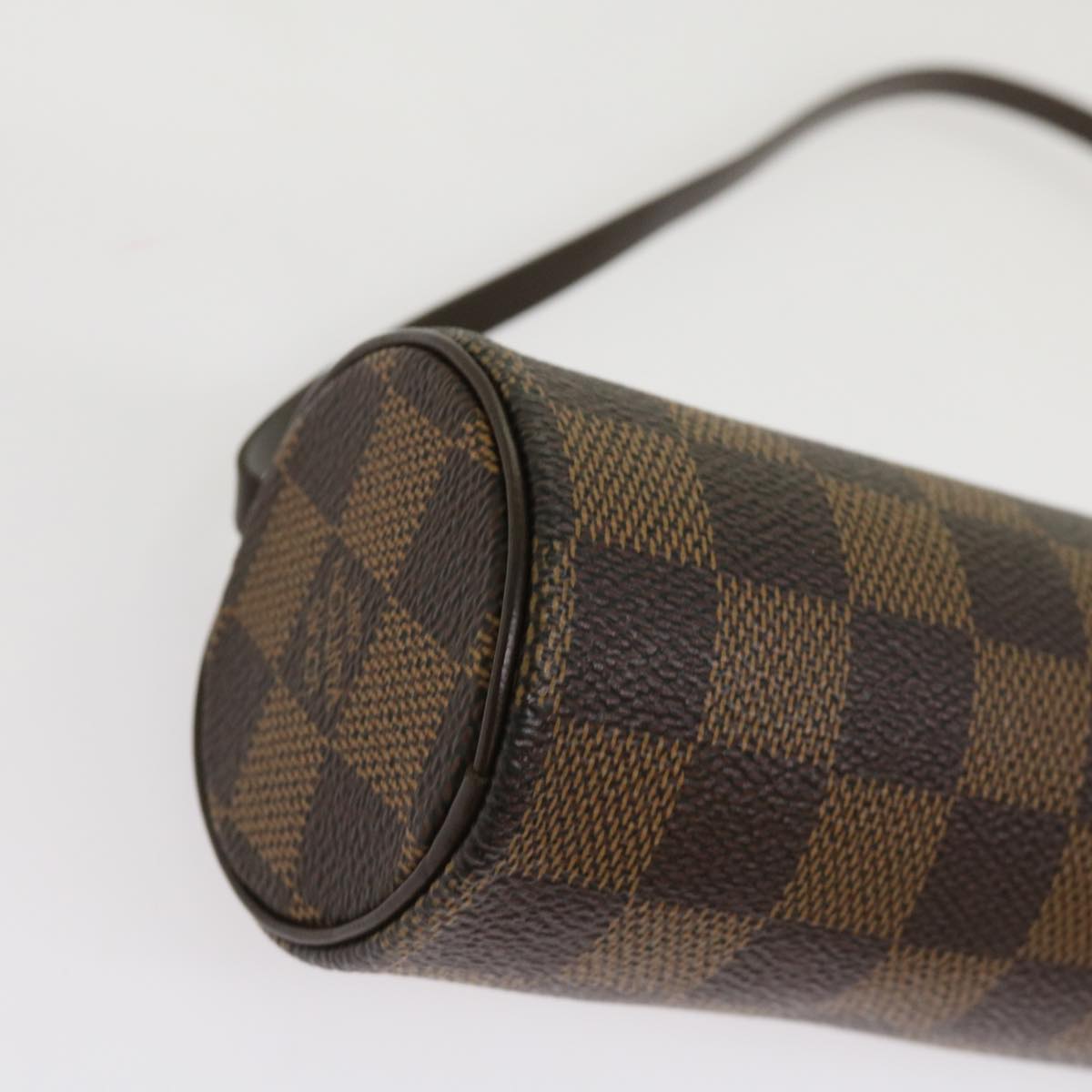 LOUIS VUITTON Damier Ebene Papillon Pouch LV 64524A