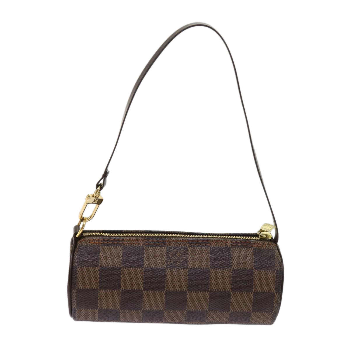 LOUIS VUITTON Damier Ebene Papillon Pouch LV 64524A