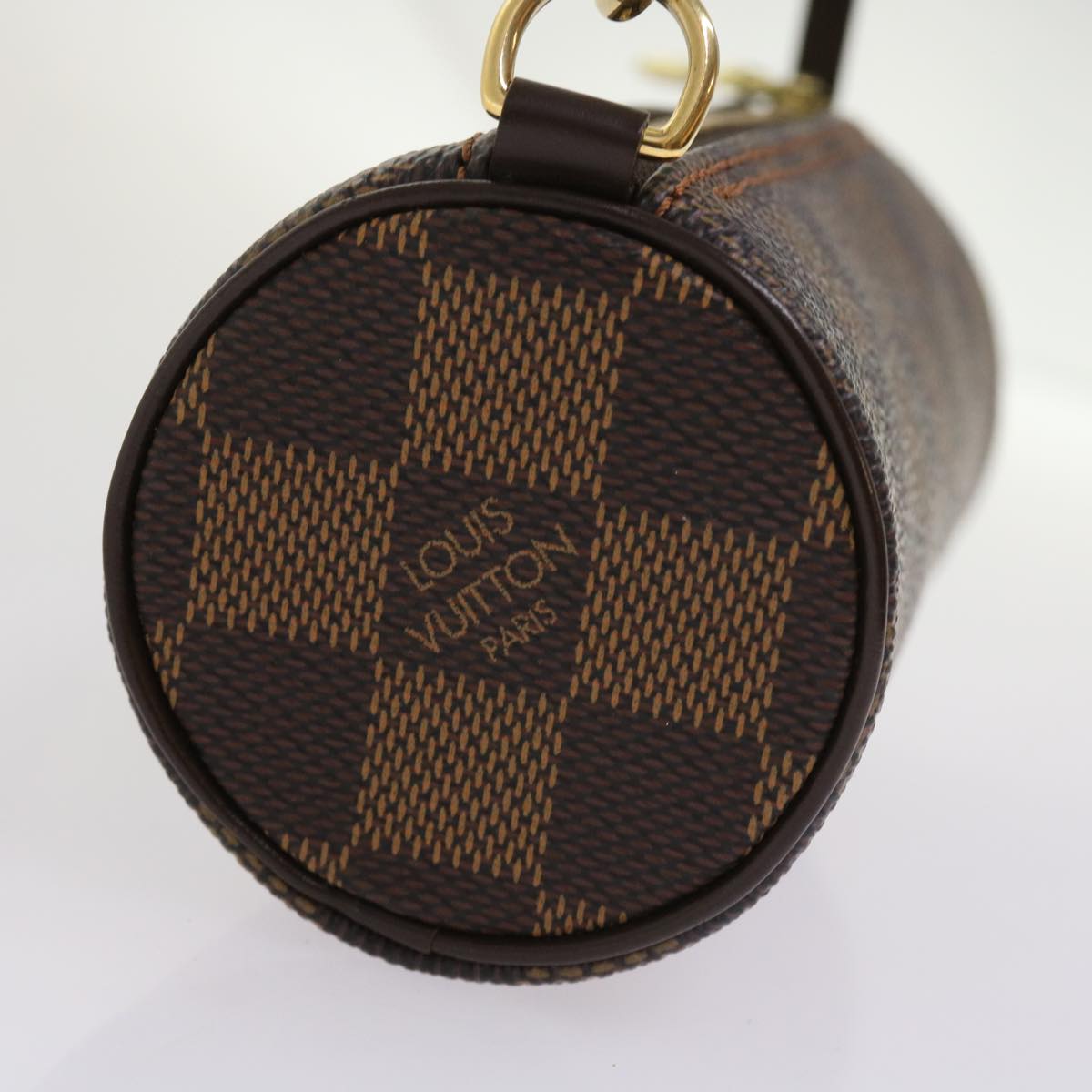 LOUIS VUITTON Damier Ebene Papillon Pouch LV 64524A