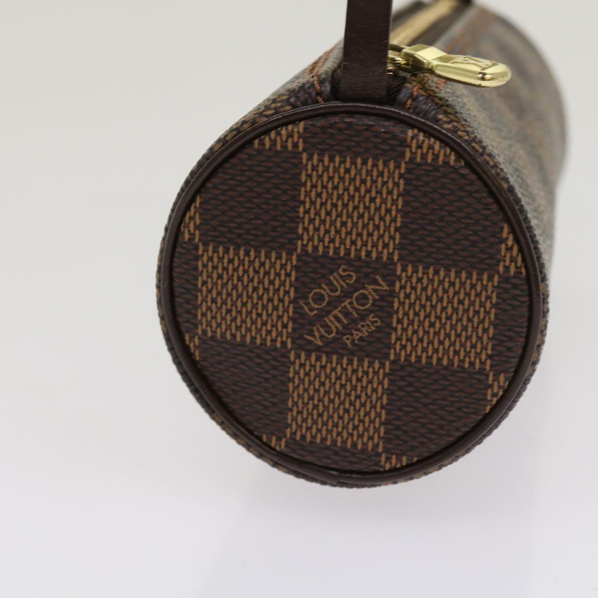 LOUIS VUITTON Damier Ebene Papillon Pouch LV 64524A