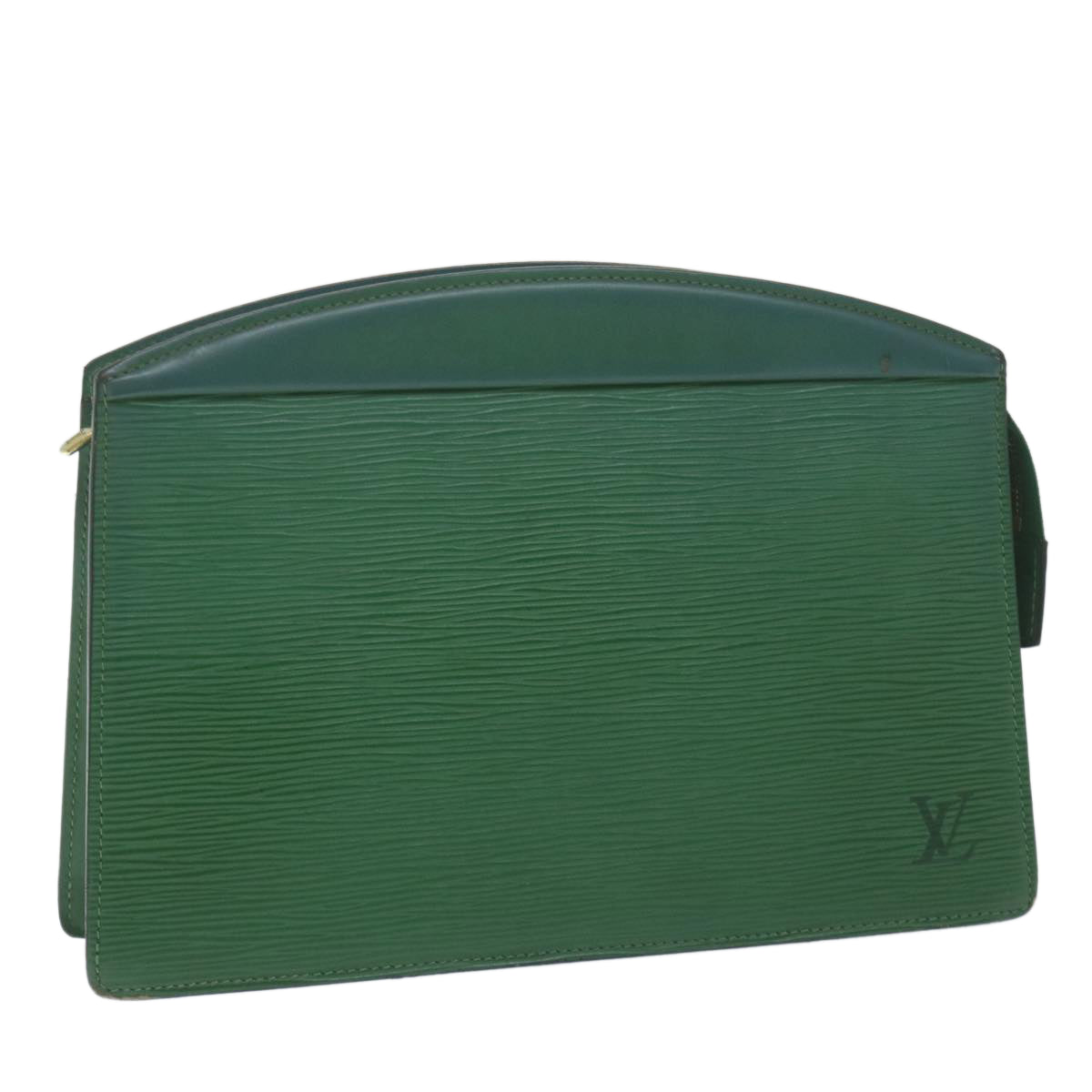 LOUIS VUITTON Epi Trousse Crete Pouch Green M48404 LV 64529