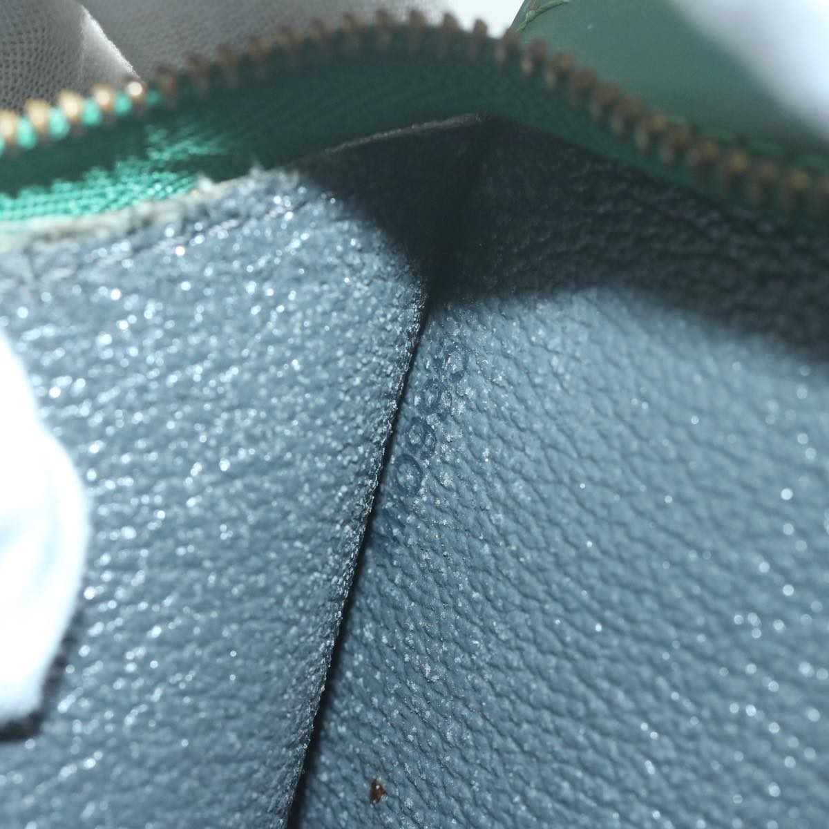 LOUIS VUITTON Epi Trousse Crete Pouch Green M48404 LV 64529