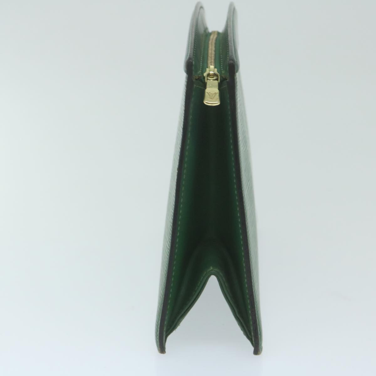 LOUIS VUITTON Epi Trousse Crete Pouch Green M48404 LV 64529