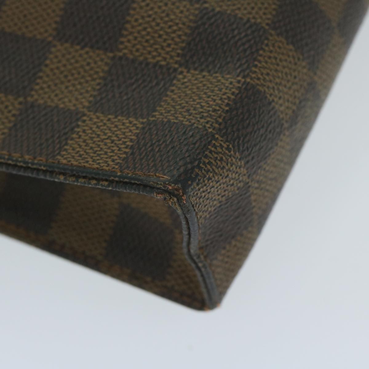 LOUIS VUITTON Damier Ebene Poche Toilette 26 Pouch N47543 LV 64533