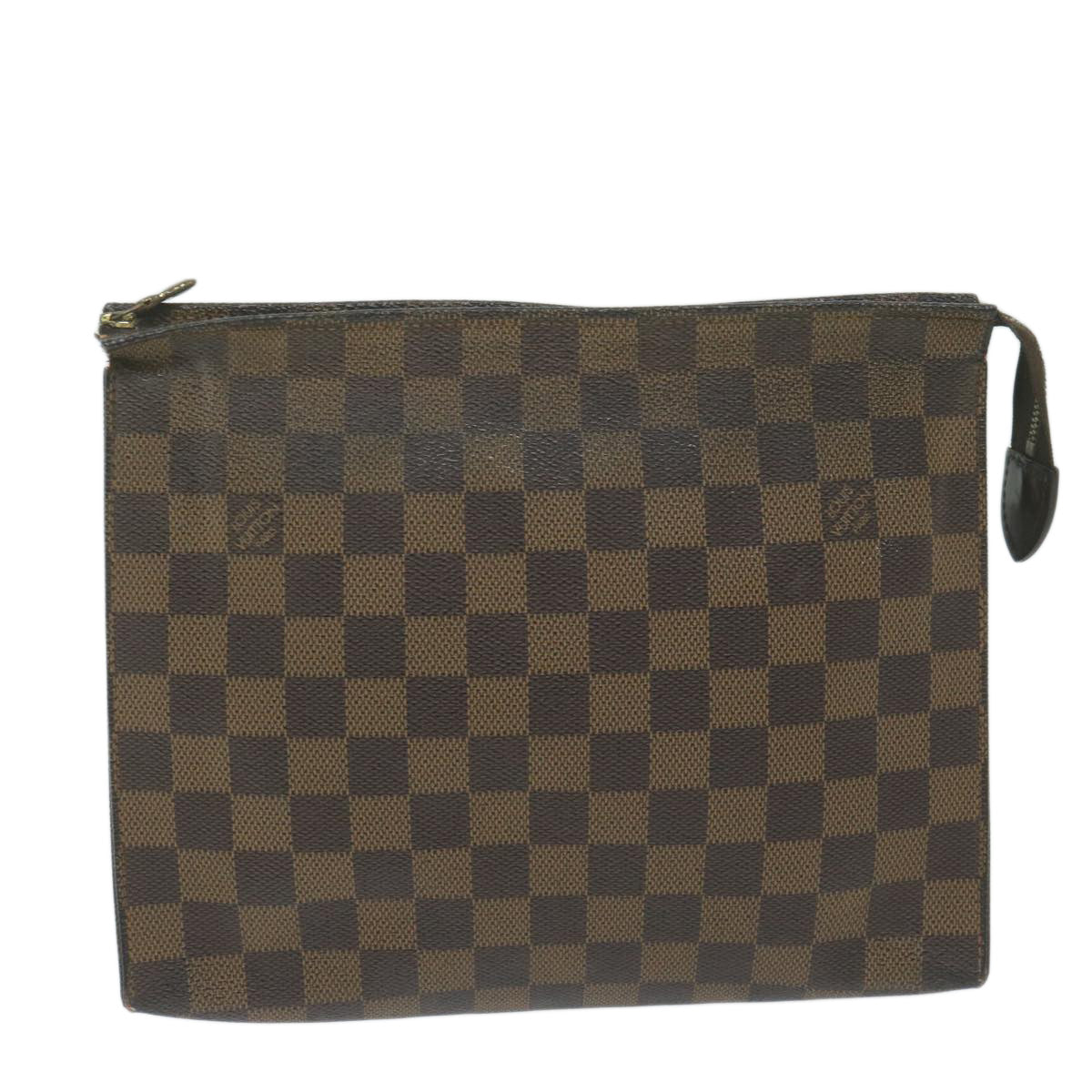 LOUIS VUITTON Damier Ebene Poche Toilette 26 Pouch N47543 LV 64533
