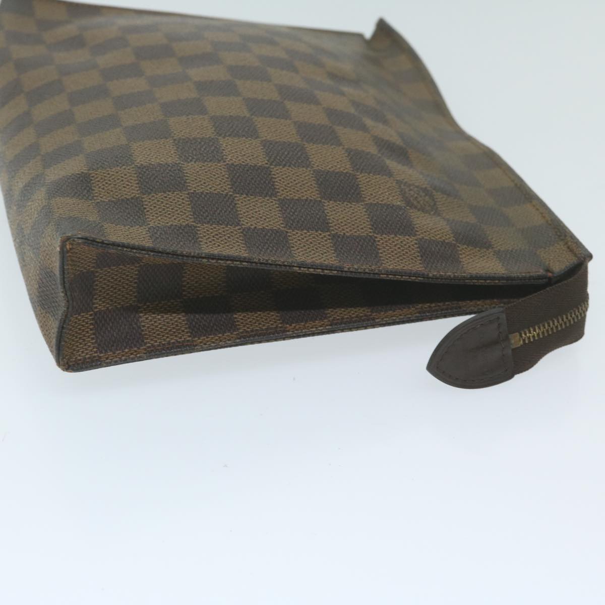 LOUIS VUITTON Damier Ebene Poche Toilette 26 Pouch N47543 LV 64533