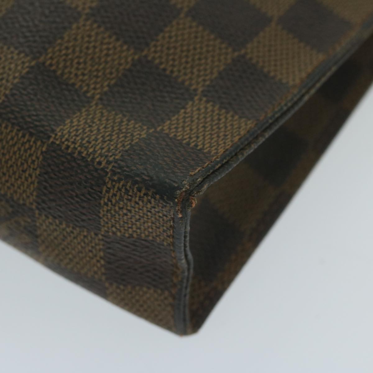 LOUIS VUITTON Damier Ebene Poche Toilette 26 Pouch N47543 LV 64533