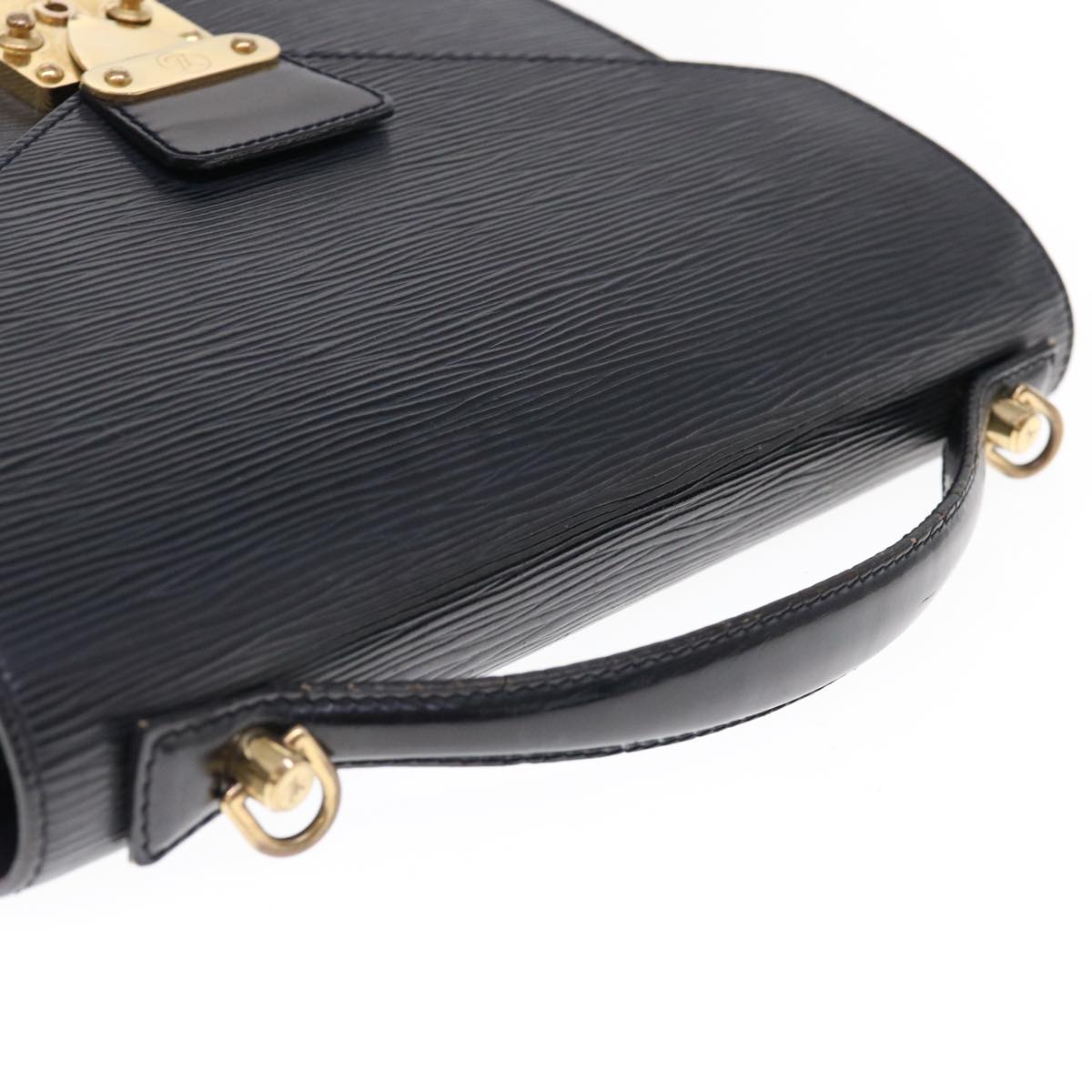 LOUIS VUITTON Epi Monceau 28 Hand Bag Black M52122 LV 64537