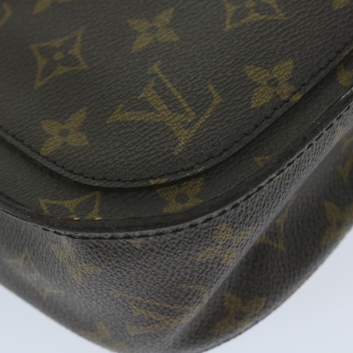 LOUIS VUITTON Monogram Saint Cloud GM Shoulder Bag M51242 LV 64545