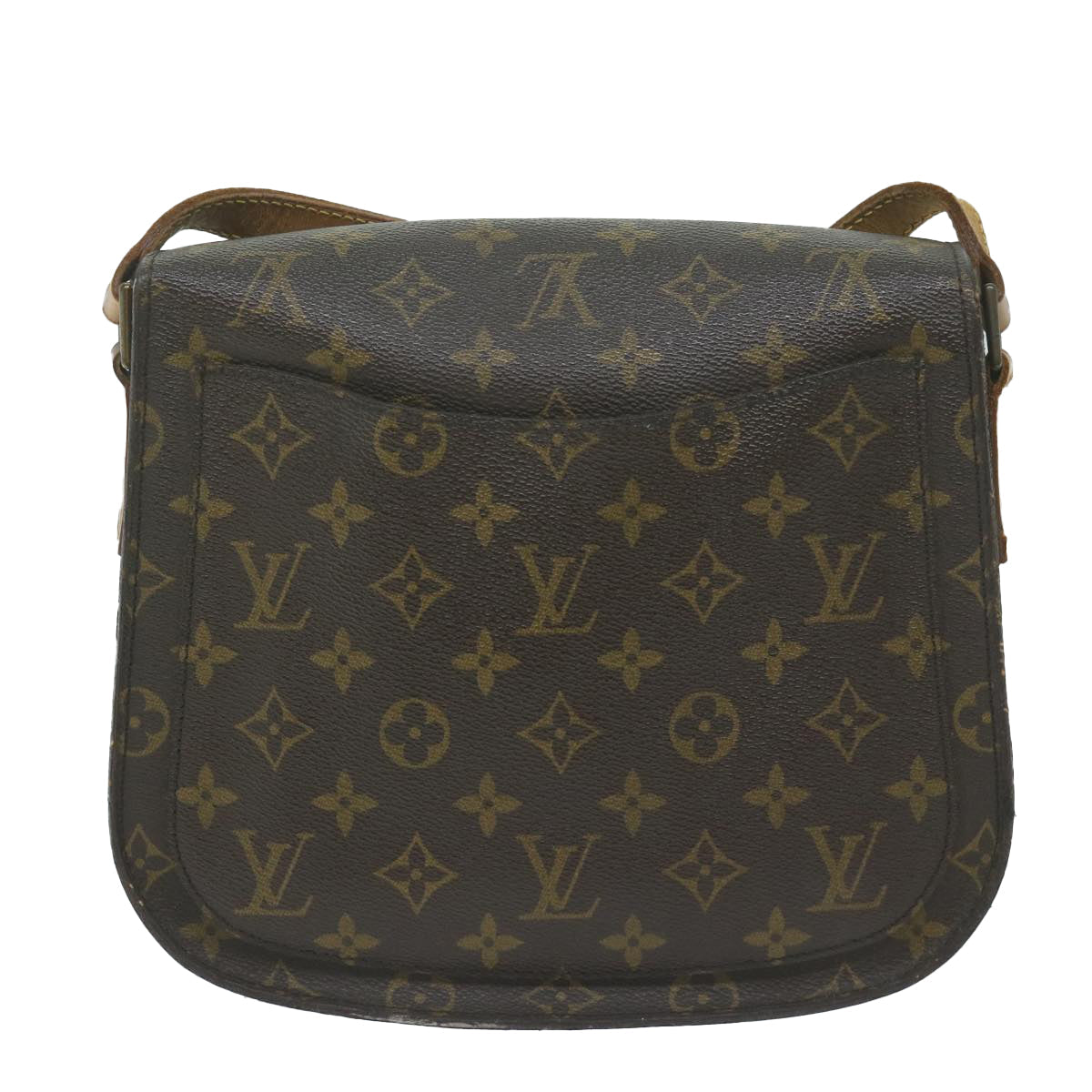 LOUIS VUITTON Monogram Saint Cloud GM Shoulder Bag M51242 LV 64545